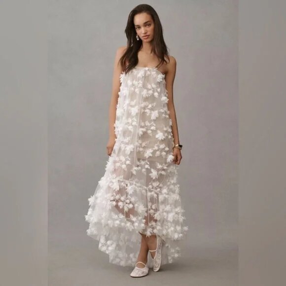 Helsi Dresses & Skirts - Helsi Athena Embroidered Strapless Floral Maxi NWT, Size S